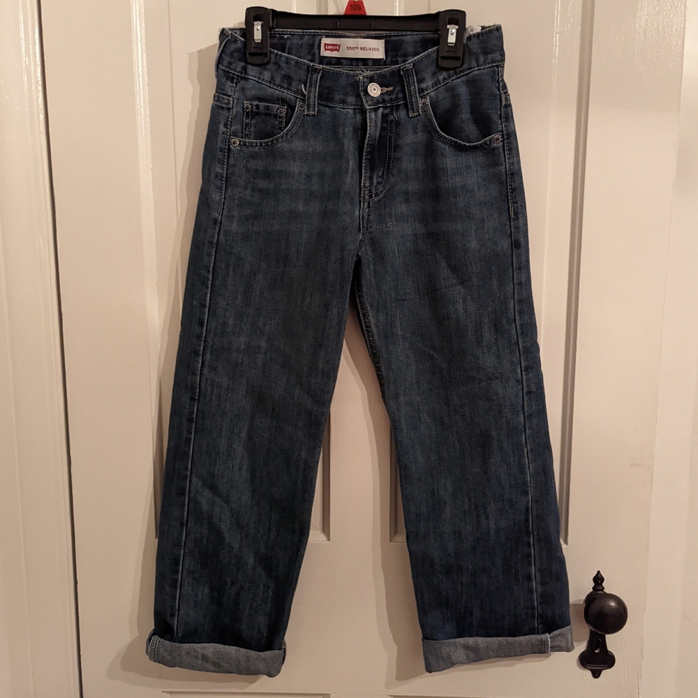 Levi Strauss 550 Relaxed Jeans - Youth 10 Reg